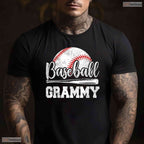 Baseball Grammy Game Day Shirt Cute Grandmother Mothers Day T-Shirt Present