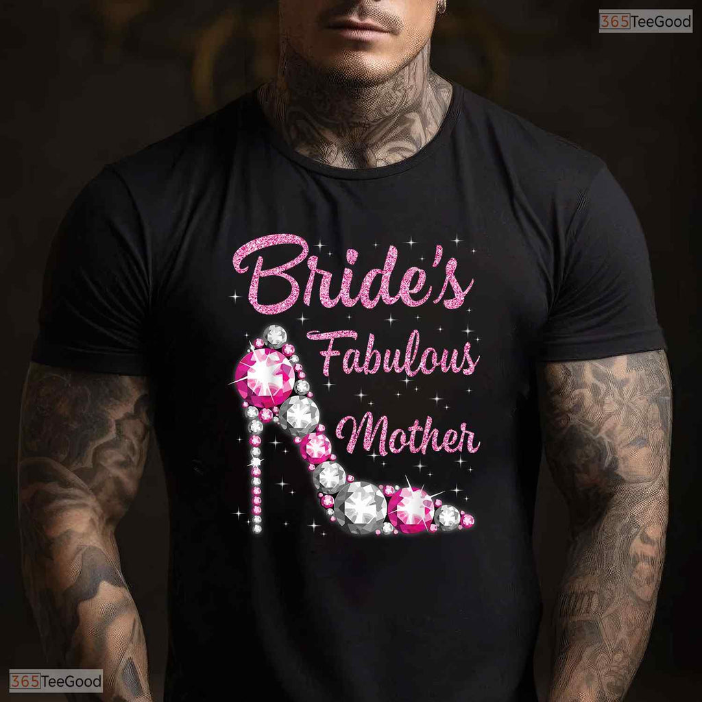 Mother Of The Bride Fabulous Bride Mom Vintage Wedding Mothers Day T-Shirt