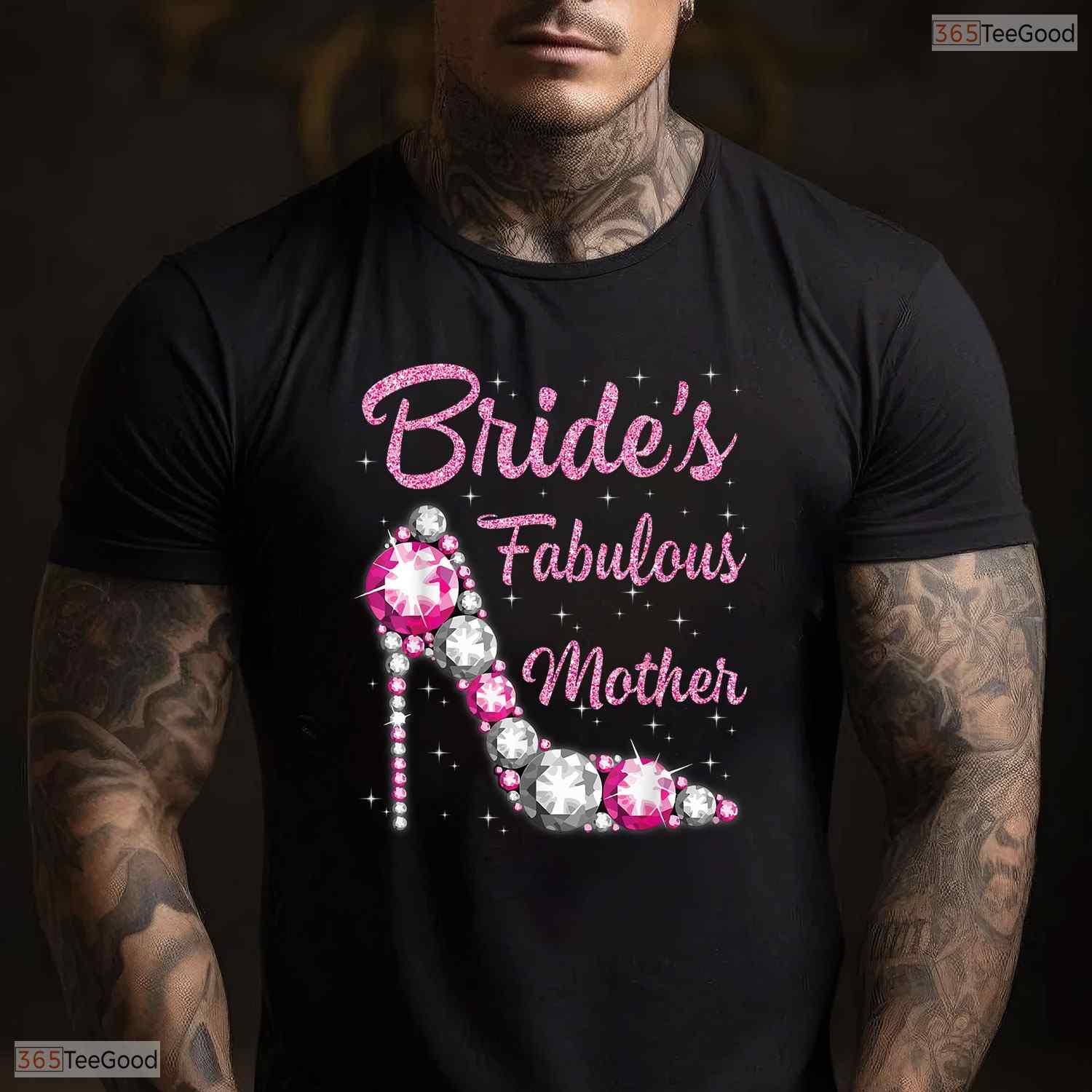 Mother Of The Bride Fabulous Bride Mom Vintage Wedding Mothers Day T-Shirt