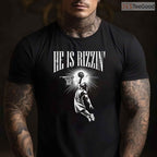 Easter He Is Rizzin Christian Religious T-Shirt Boys Kids Men Teen Meme Shirt