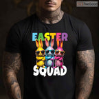 Funny Easter Squad Bunny Cool Bunnies T-Shirt Happy Easter Kids Boys Group Tee