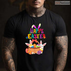 Happy Easter T-Shirt Classic Holiday Men Women Spring Celebration Gift Shirt