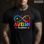 Autism Awareness Acceptance Shirt Infinity Symbol Men Women April T-Shirt