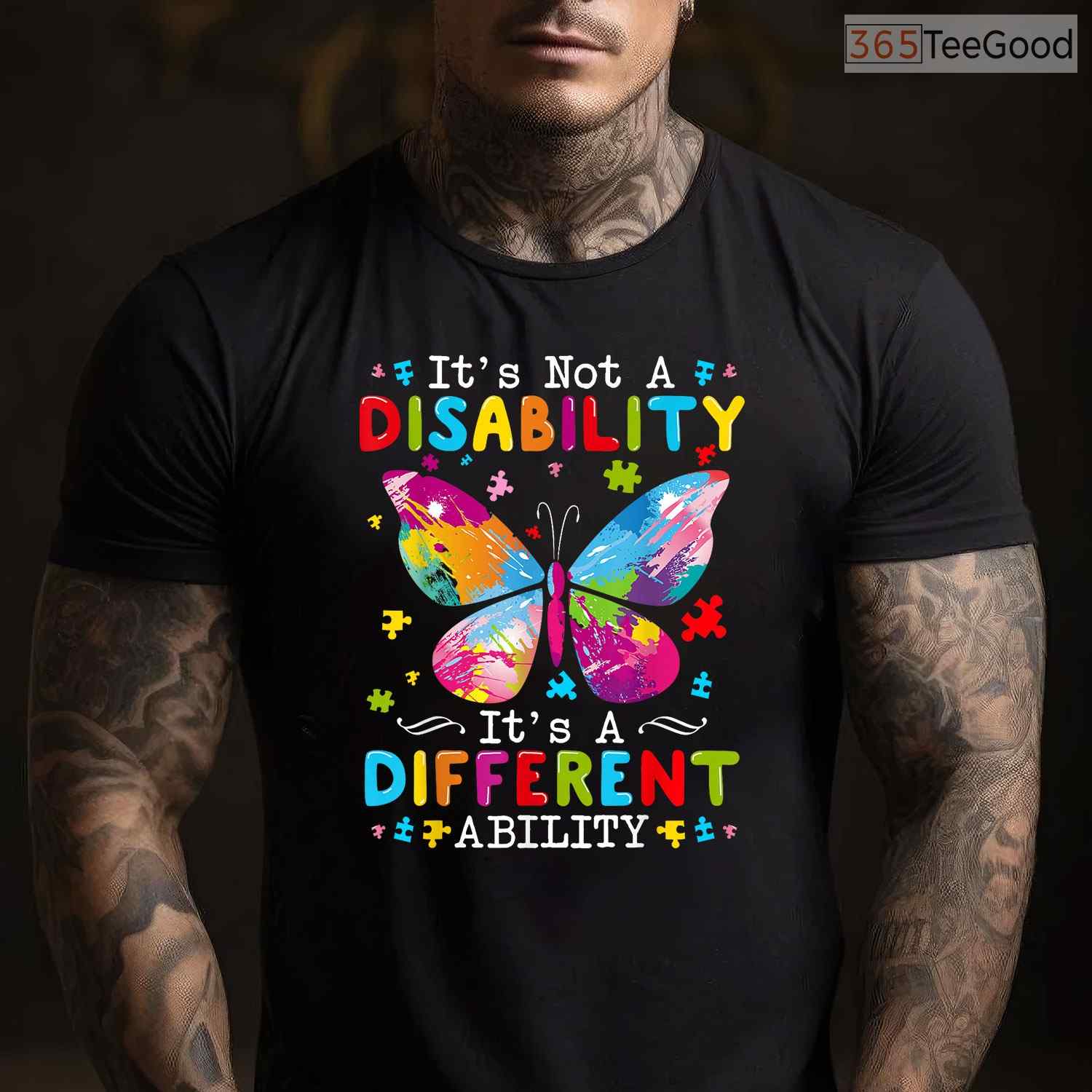 Its Not A Disability Different Ability Autism Shirt April Awareness T-Shirt