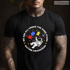 Autism We Are All Under The Same Stars Space Shirt April Awareness Gift T-Shirt