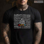 Autism I Am More Than Autism Shirt April Awareness Inspiration Gift T-Shirt