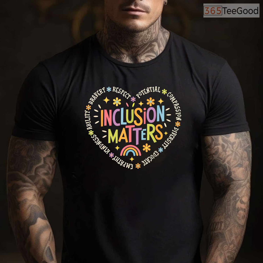 Inclusion Matters Special Education Teacher Shirt April Autism Awareness T-Shirt