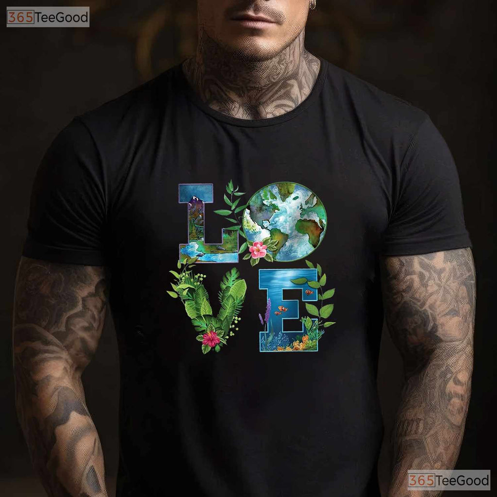 Earth Day Everyday Planet Anniversary T-Shirt Men Women Sustainable Eco Graphic Tee