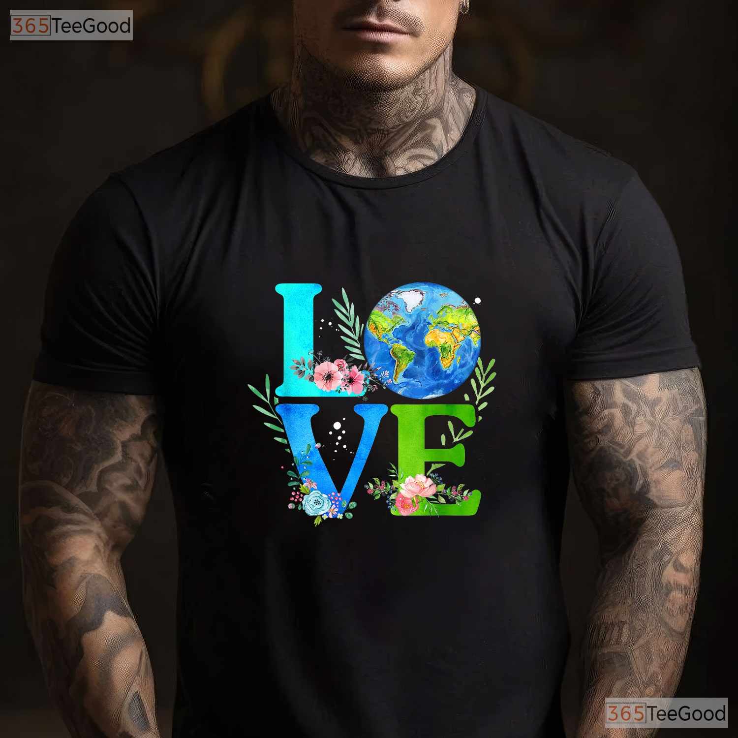 Love World Earth Day 2026 Environmental T-Shirt Save The Planet Eco Friendly Top