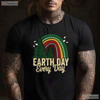 Earth Day Everyday Awareness Planet T-Shirt Animal Men Women Kids Nature Supporter