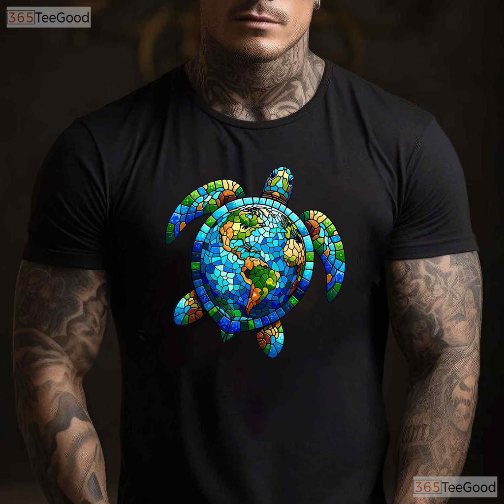 Sea Turtle Save The Planet Earth Day Shirt Women Men Kids Ocean Lover Gift