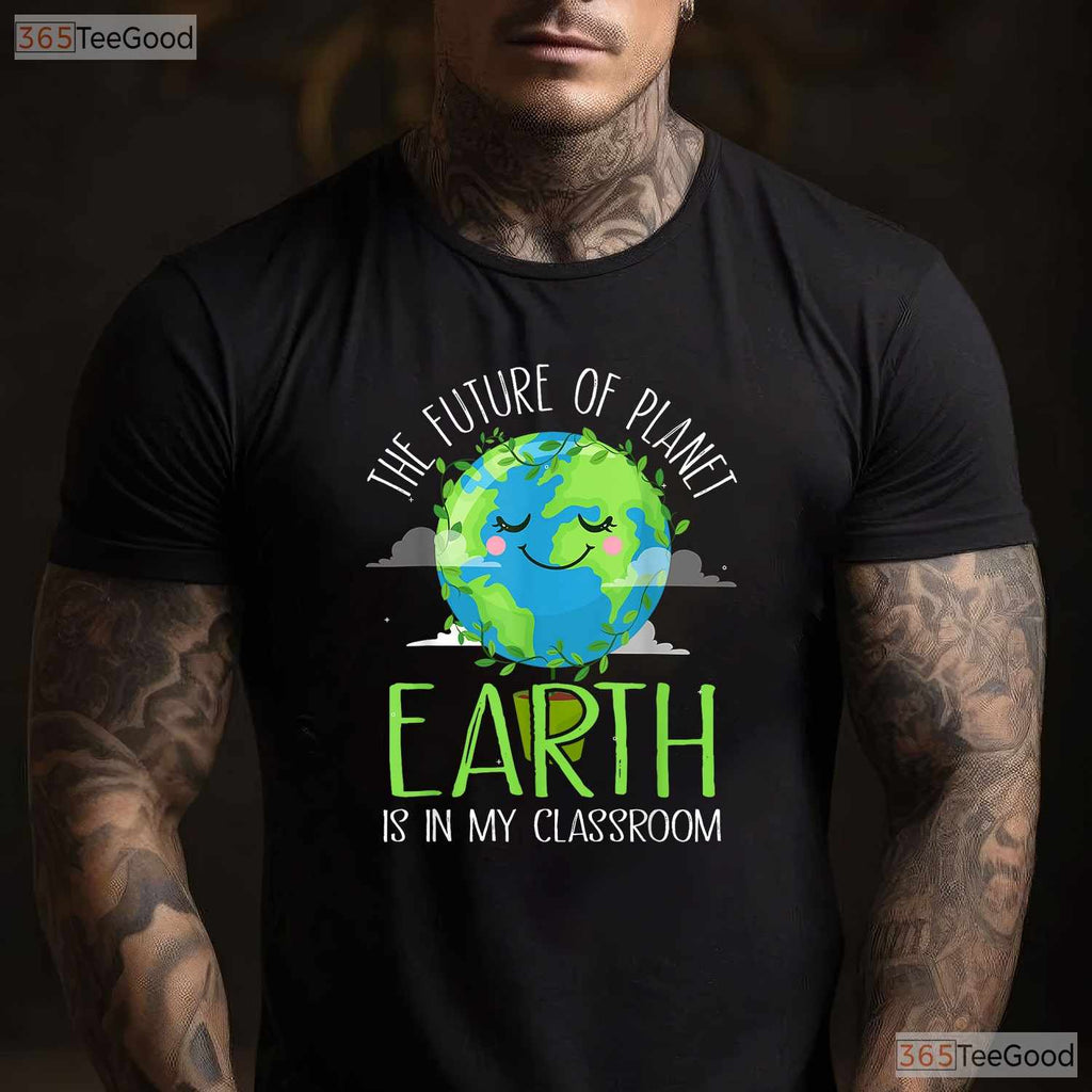 Earth Day Teachers 2026 T-Shirt Funny Classroom Squad Men Women Kids Gift