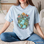 Earth Day Everyday Flower Planet T-Shirt Anniversary Women Girl Nature Tee