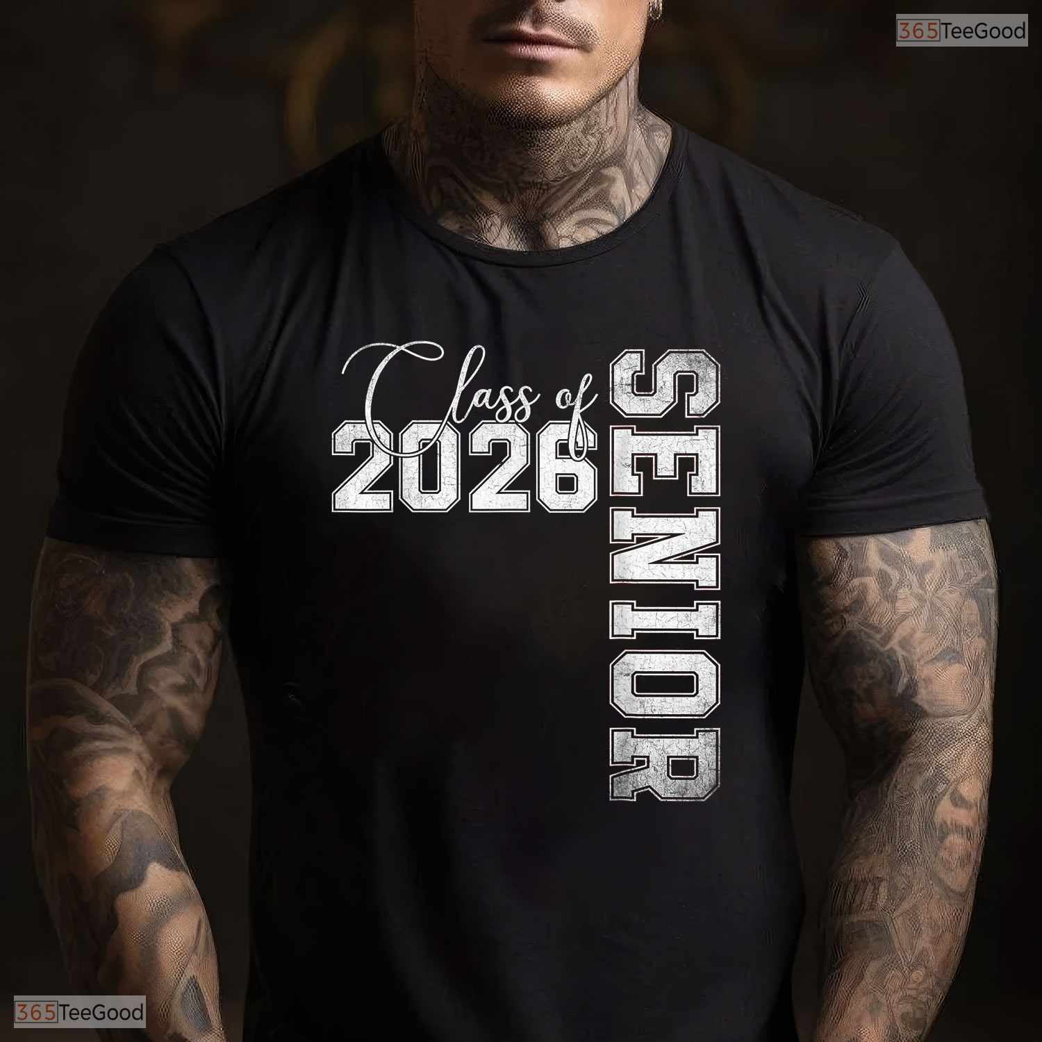 Classic Senior 26 Graduate Class of 2026 Graduation T-Shirt For High School