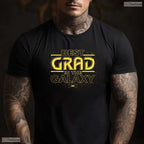 Best Grad In The Galaxy Space Theme Graduation Class of 2026 Senior T-Shirt