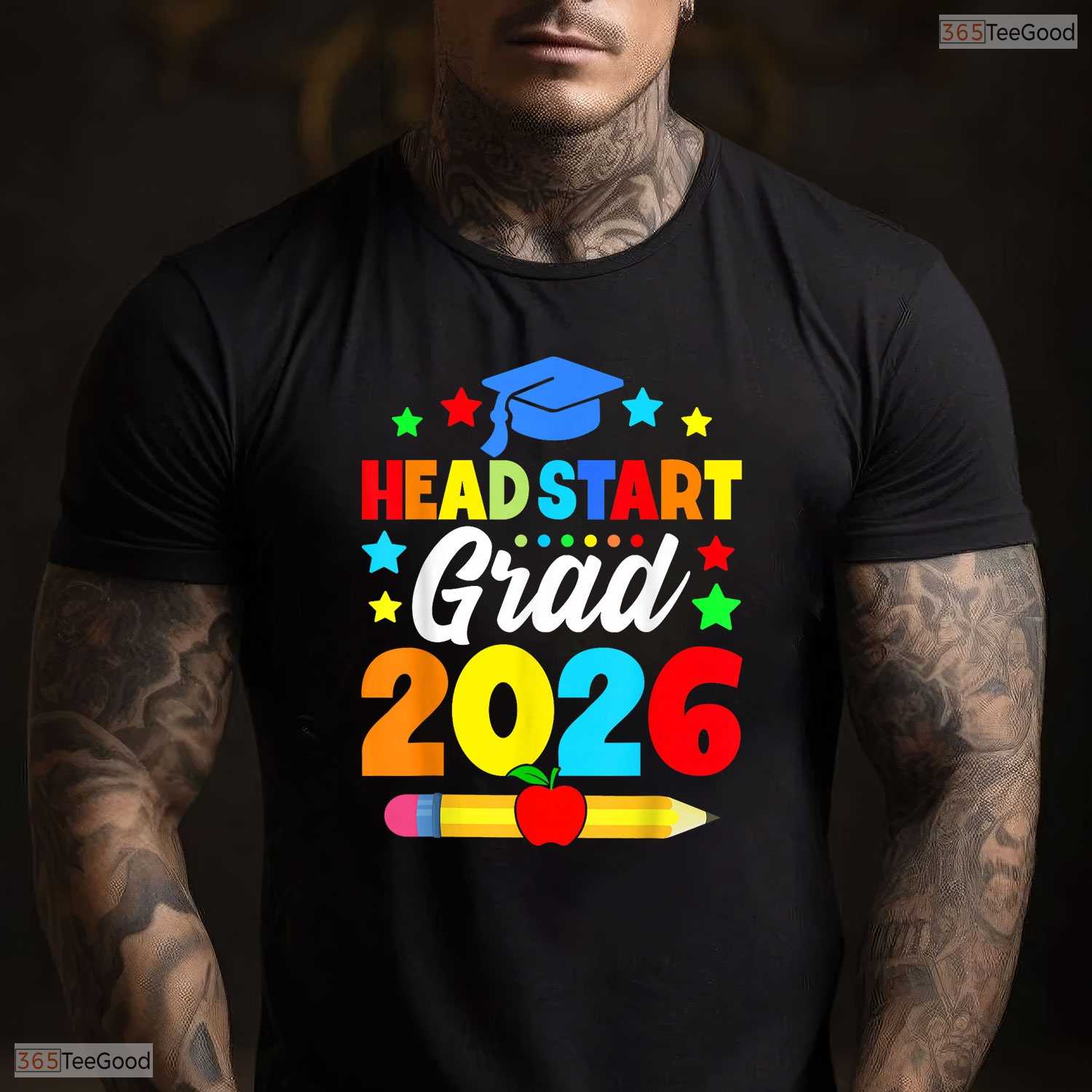 Adorable Kids Early Learning Grad 2026 Preschool Graduation Kids T-Shirt