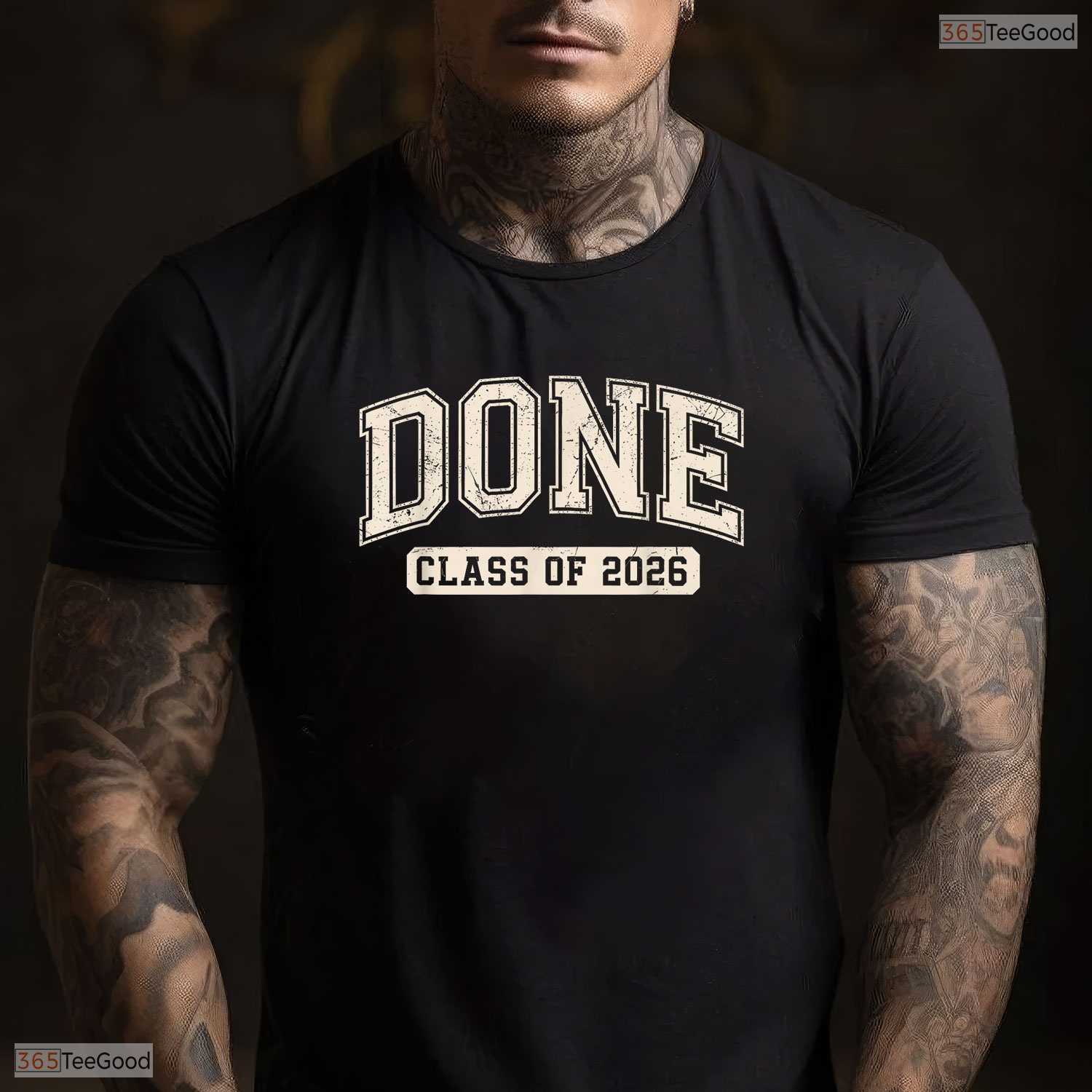 Unisex Class of 2026 Graduation Shirts For Him Her Family Women & Men T-Shirt
