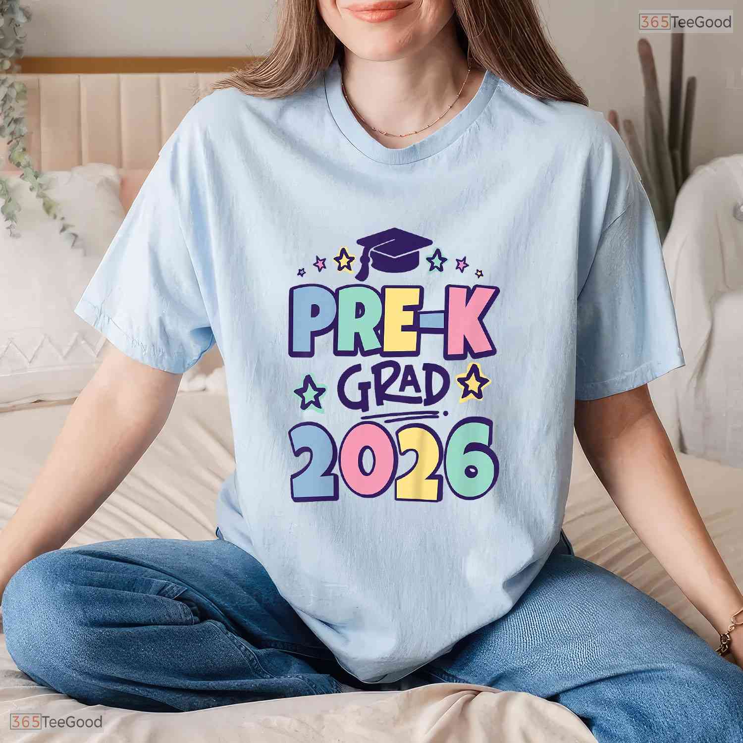 Adorable Kids Pre-K Grad 2026 Preschool Pre-K Graduation Ceremony T-Shirt