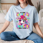 Cute So Long 1st Grade 2nd Grade Here I Come Girls Graduation Celebration T-Shirt