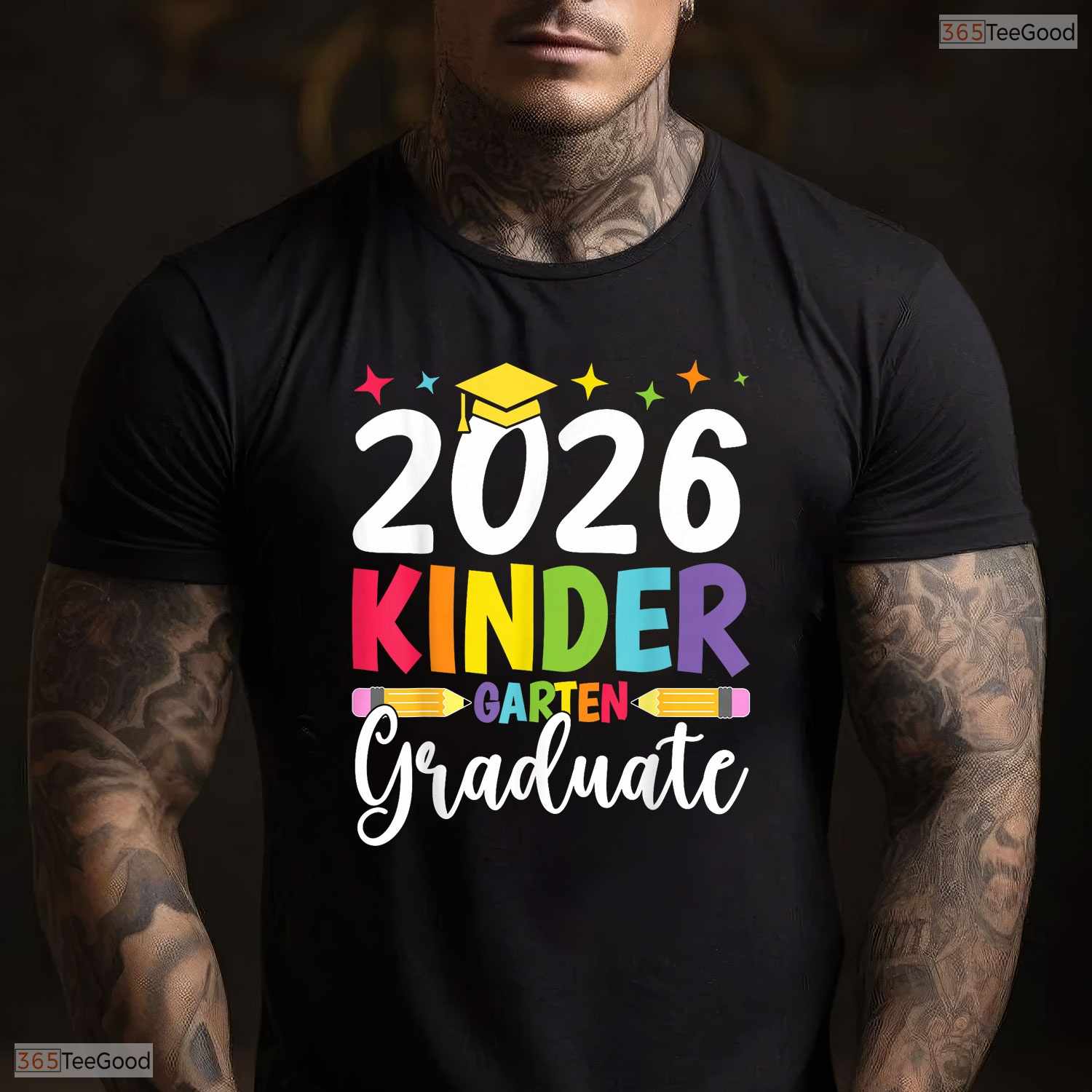 Awesome Kindergarten Graduate 2026 Preschool Graduation Kid Boy Girl T-Shirt