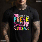 Adorable Little Miss Pre-K Grad 2026 Preschool Graduation Girls T-Shirt
