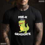 Awesome Preschool Graduation Gift Preschooler Dinosaur Pre-K Boys T-Shirt