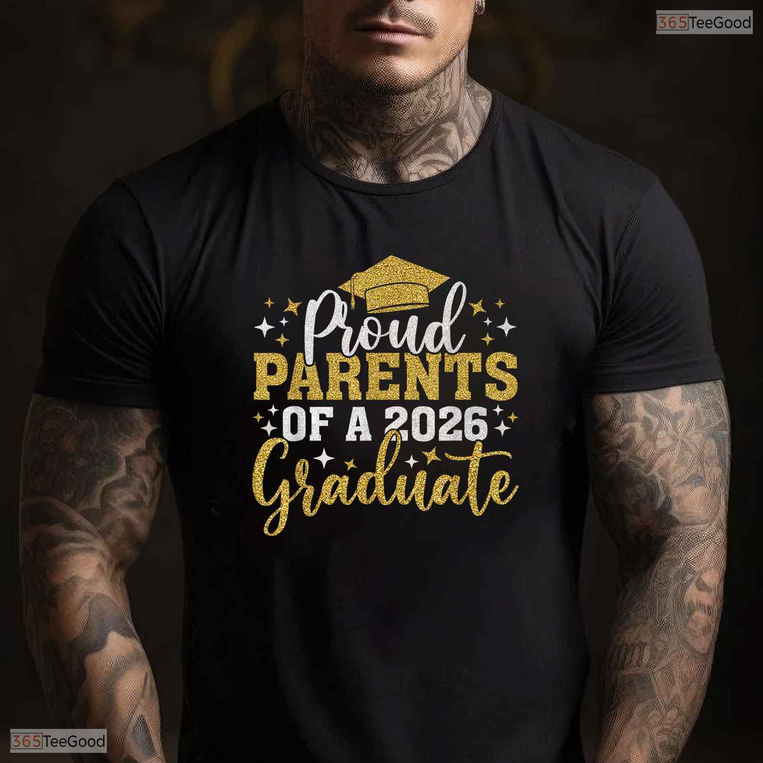 Supportive Parents Senior 2026 Proud Parents Of A 2026 Graduate Family Day T-Shirt