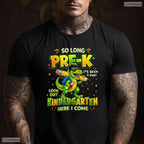 Fun Preschool Graduation Dinosaur Boys Pre-K Graduate Early Education Party T-Shirt