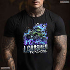 Fun I Crushed Preschool Graduation 2026 Big Truck Preschool Boys Party T-Shirt