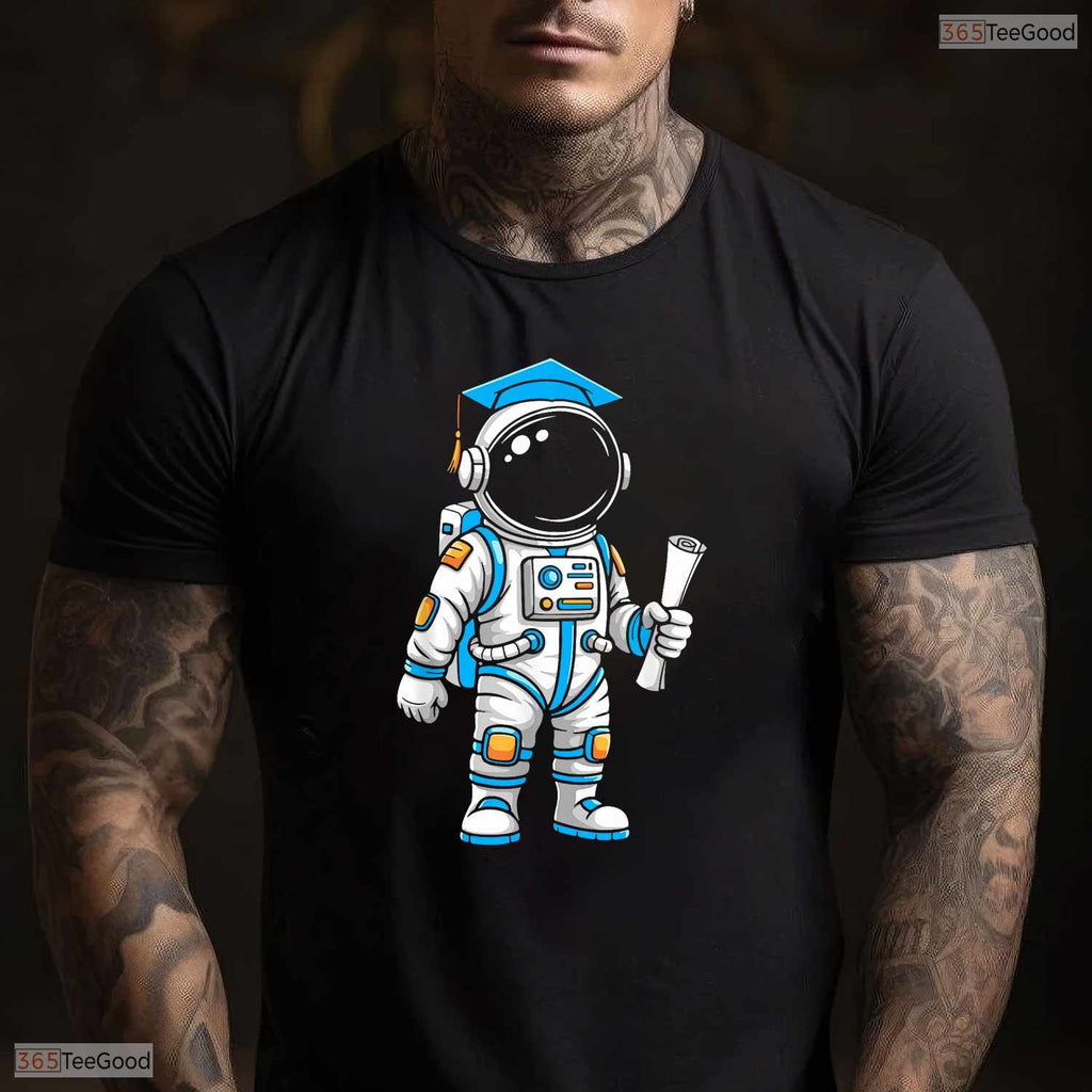 Outer Space Astronaut Graduation Gifts Graduating Astronaut Graduate Boy Girl T-Shirt