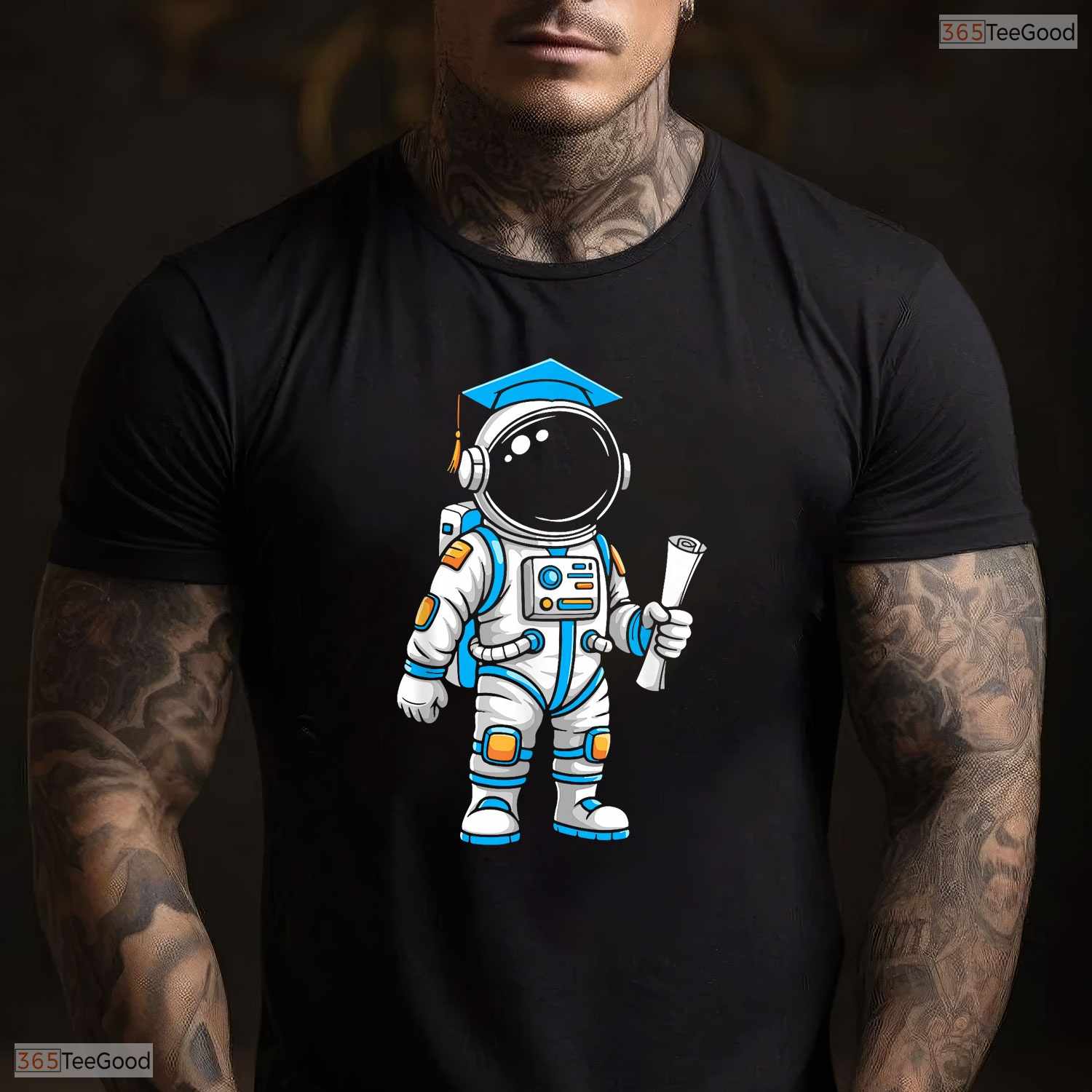 Outer Space Astronaut Graduation Gifts Graduating Astronaut Graduate Boy Girl T-Shirt
