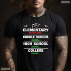 Awesome Elementary Graduation Class 2026 5th 6th Grade Graduate Celebration T-Shirt