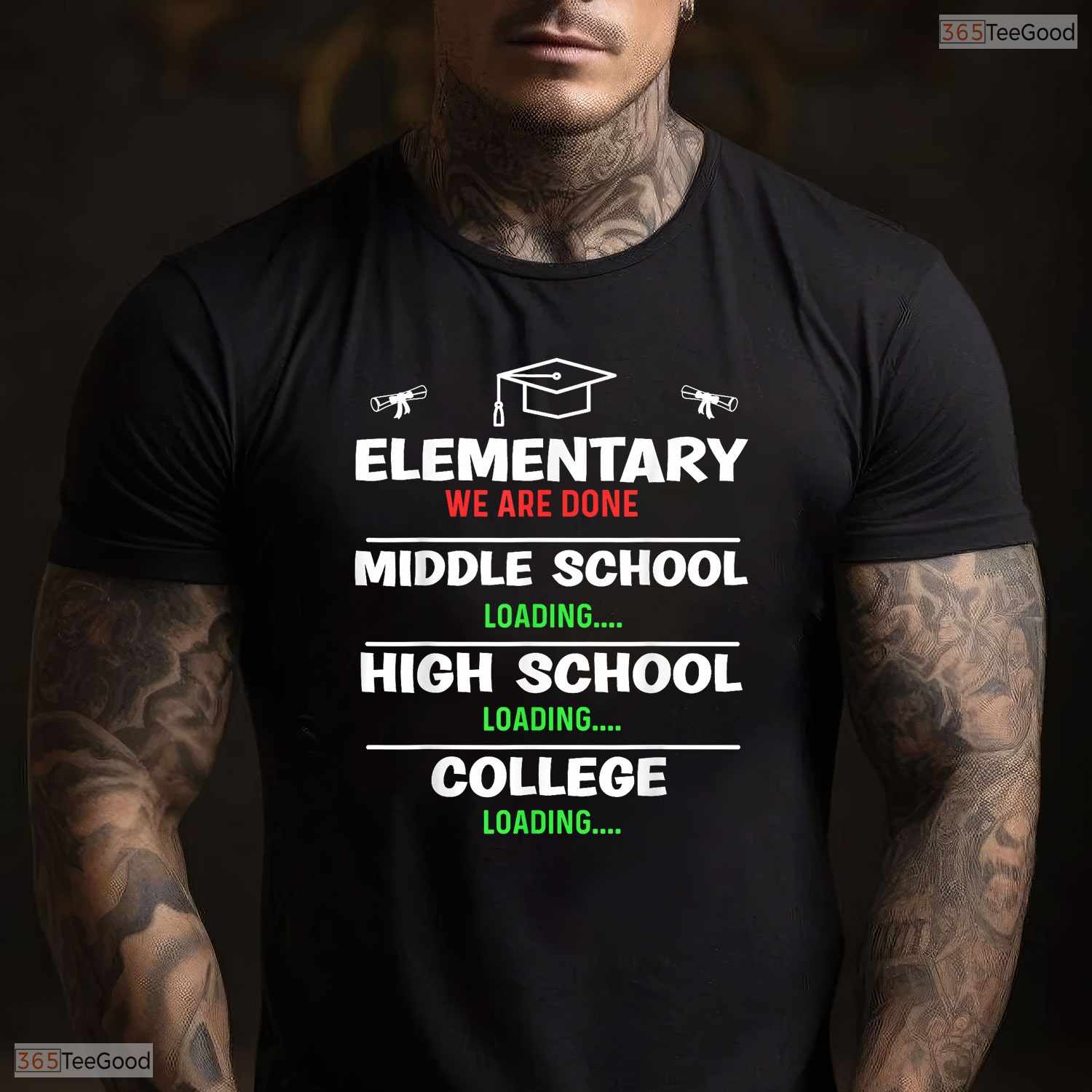 Awesome Elementary Graduation Class 2026 5th 6th Grade Graduate Celebration T-Shirt