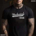 Mechanical Engineer Graduation 2026 Funny College Engineering Degree T-Shirt