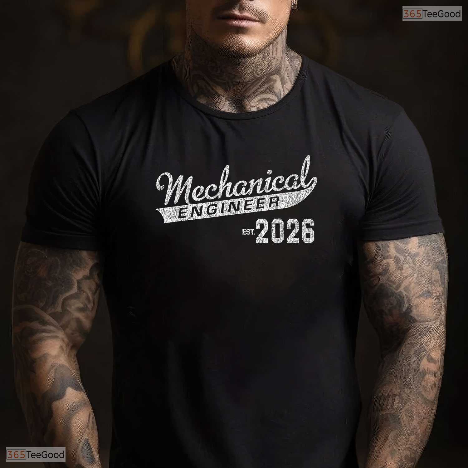 Mechanical Engineer Graduation 2026 Funny College Engineering Degree T-Shirt