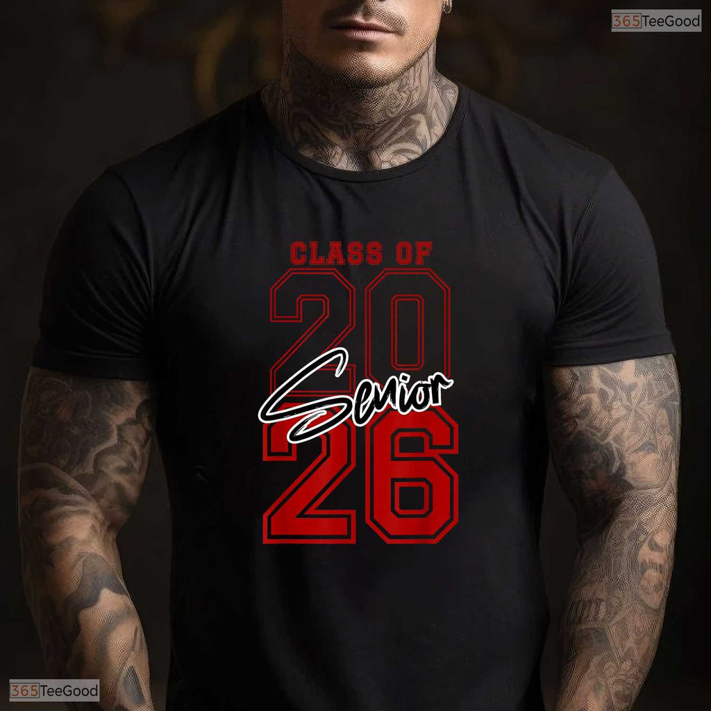 Class Of 2026 Senior High School And College Graduate Celebration T-Shirt