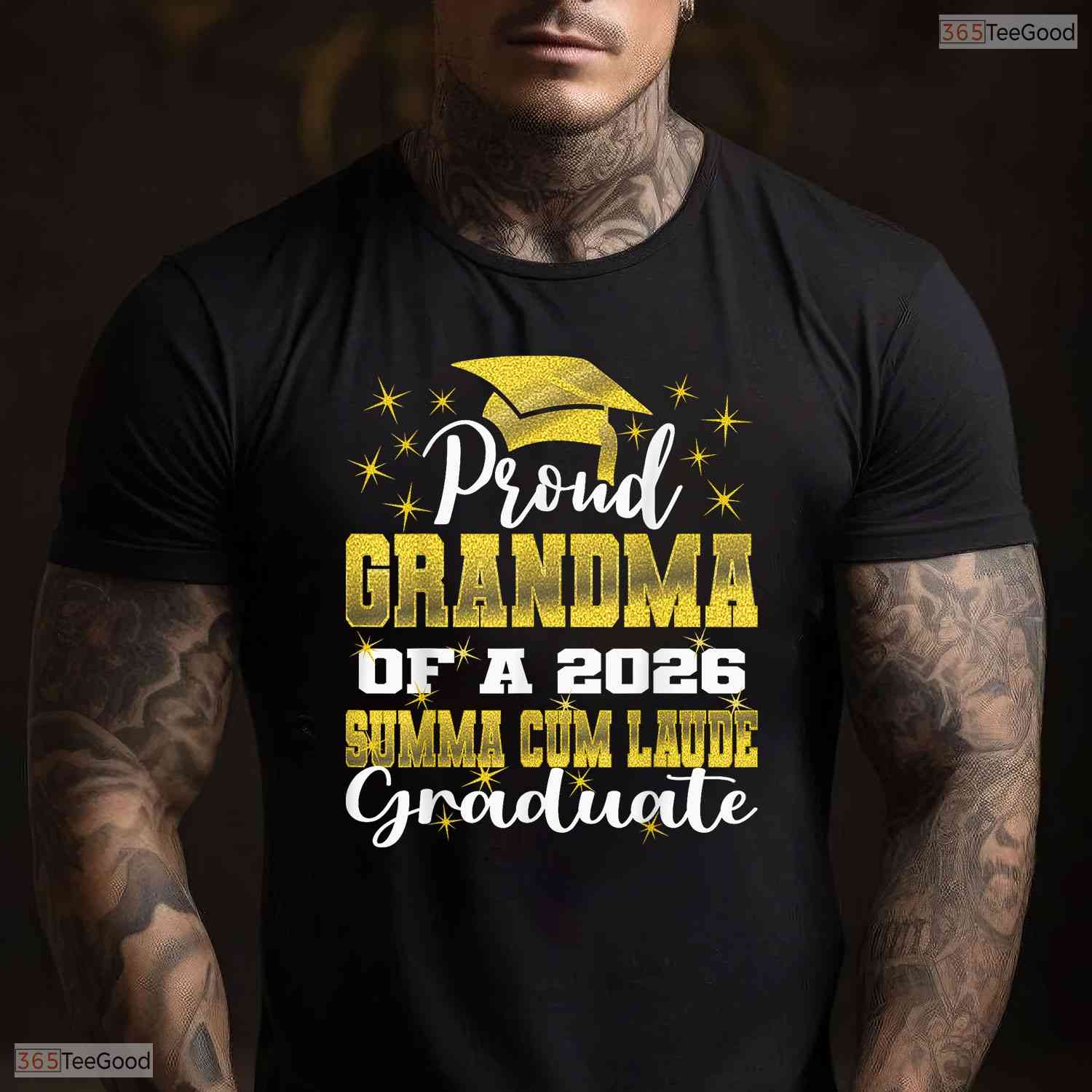 Proud Grandma Of A 2026 Summa Cum Laude Graduate College Honors Degree Shirt