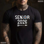 Archery Team Senior 2026 High School Sports Graduating Class Celebration Shirt