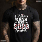 Proud Nana Of A 2026 Senior Baseball Player Graduate Sports Family T-Shirt