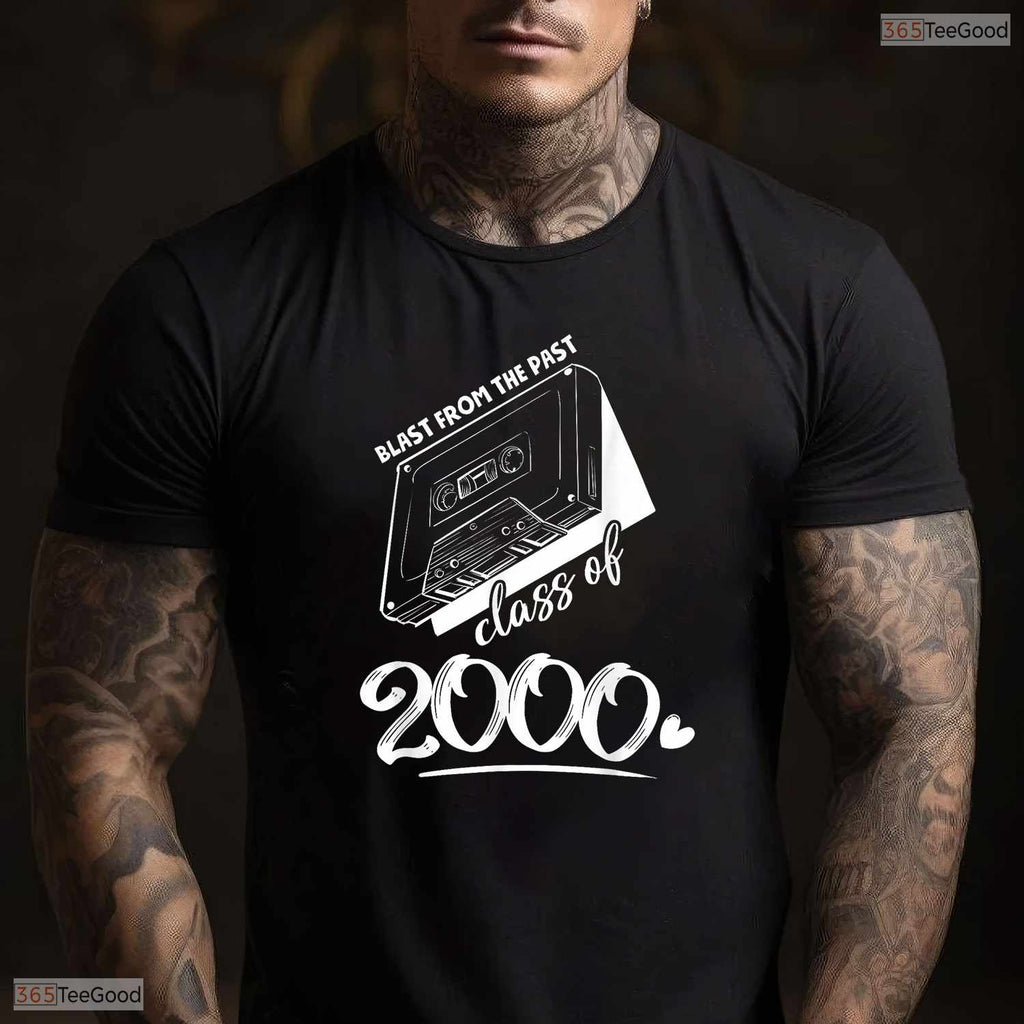 Reunion Class Of 2000 School Graduation Blast From The Past Alumni Party Shirt