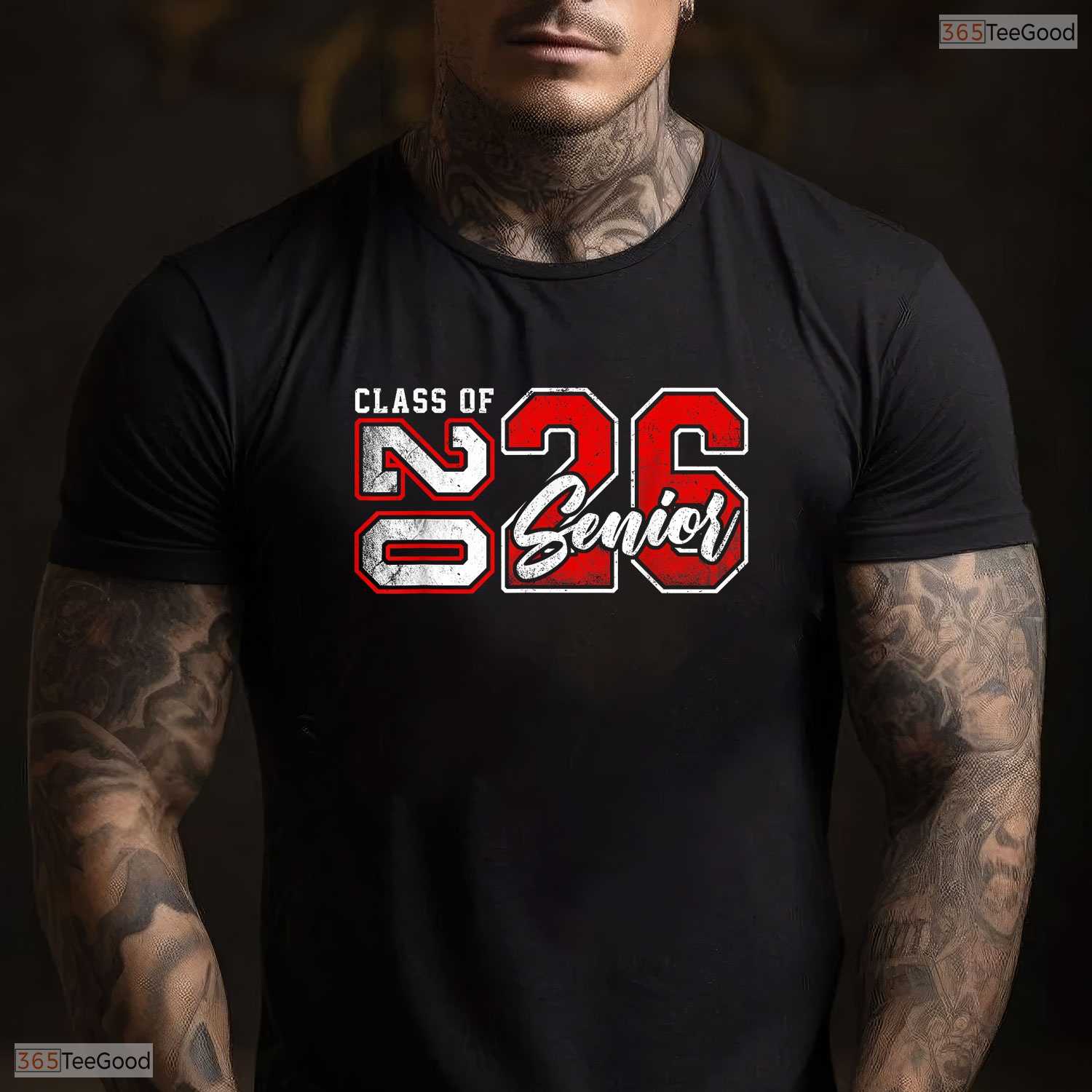 Class Of 2026 Senior Graduation Apparel For Men Commemorative Party T-Shirt