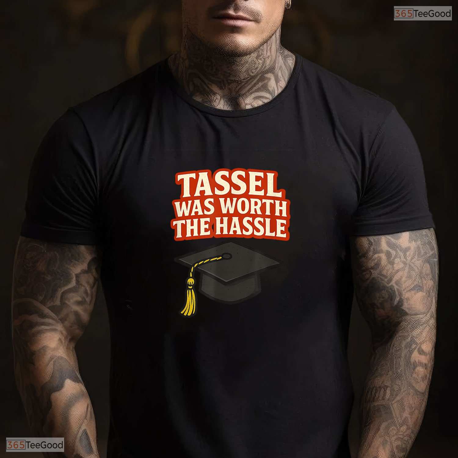 The Tassel Was Worth The Hassle 2026 College Graduate University Party T-Shirt