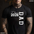 Senior Dad 2026 Proud Father Of A Class Of 2026 Graduate Celebration T-Shirt