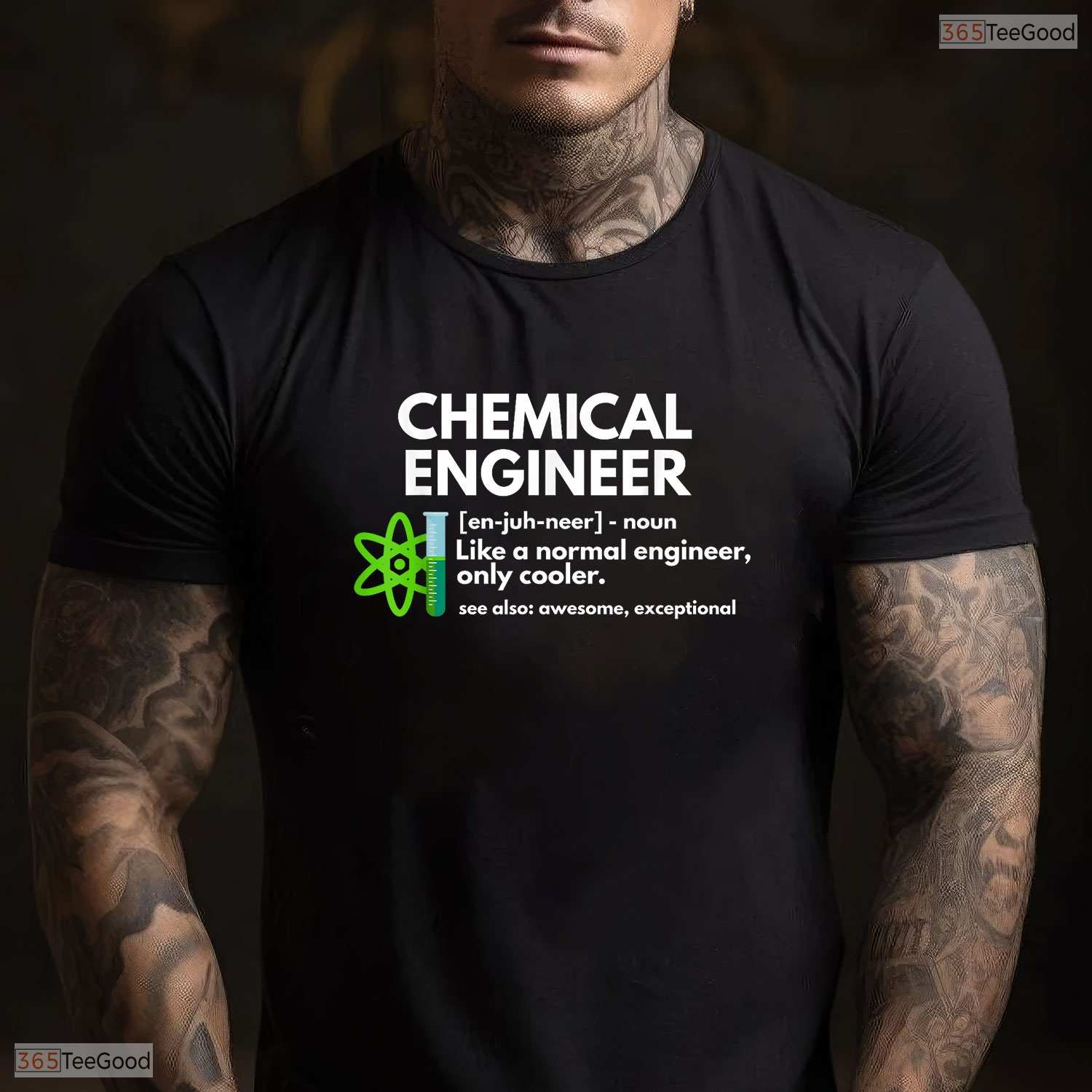 Funny Chemical Engineer Definition College Engineering Degree Graduation T-Shirt