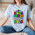 Adorable Kindergarten Graduation Grad Kid Girl Boy 2026 Celebration T-Shirt