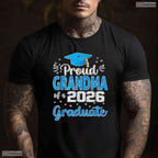 Proud Grandmother Of A High School Senior 2026 Graduate Commemorative Shirt