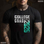 Official College Grad Class Of 2026 University Bachelor Degree Graduation T-Shirt