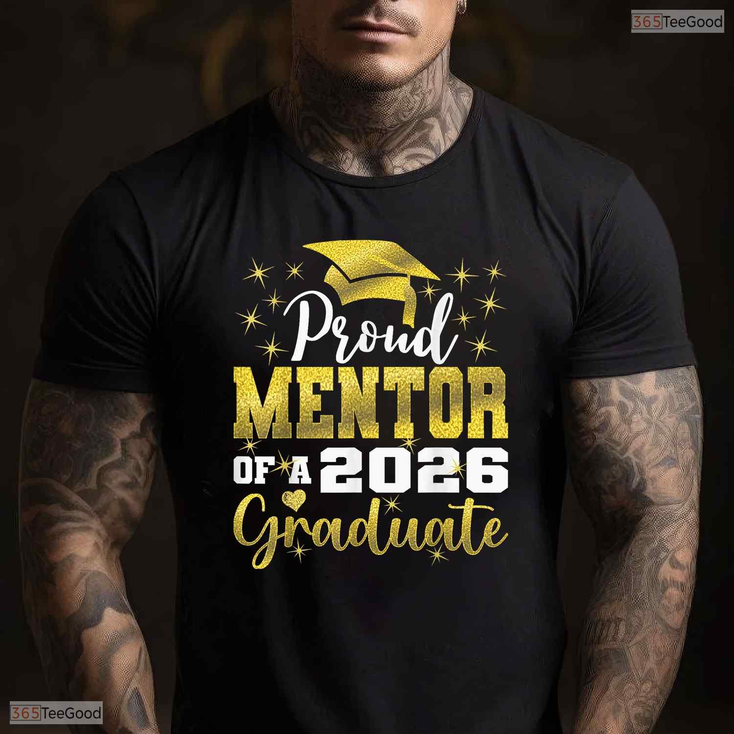Super Proud Mentor Of A 2026 Graduate High School Senior Ceremony Graduation Shirt