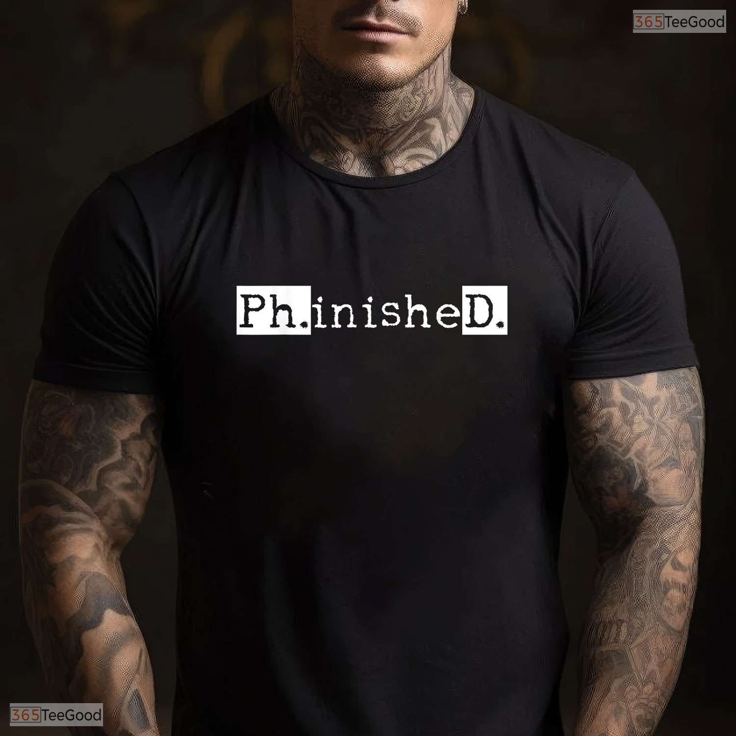 Proud PhD Graduate Doctorate Degree Student University Ceremony Party T-Shirt