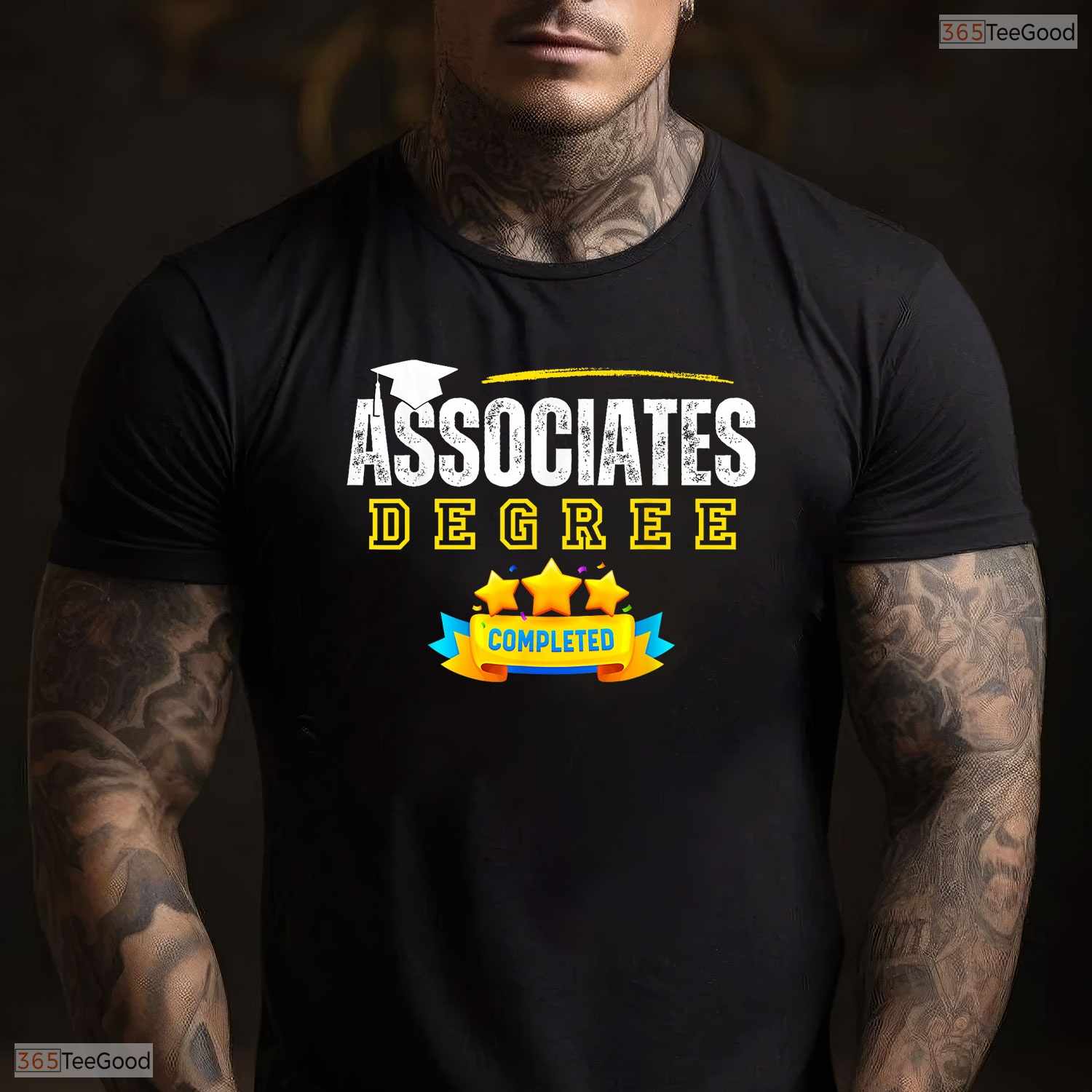 Proud Associates Degree Graduate College Alumni Celebration Party T-Shirt